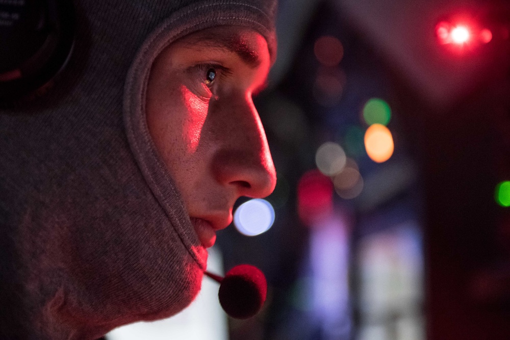 USS Jason Dunham Sailors General Quarters Drill