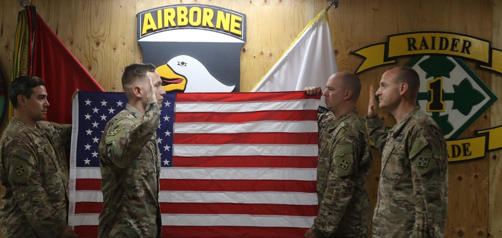 Reenlistment Ceremony