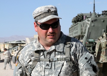 56th SBCT Soldier Eperiences NTC for the First Time