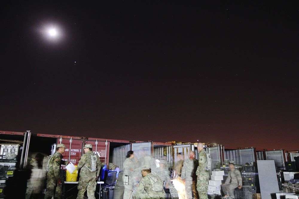 56th Stryker Brigade Combat Team returns from NTC battlefield with high spirits