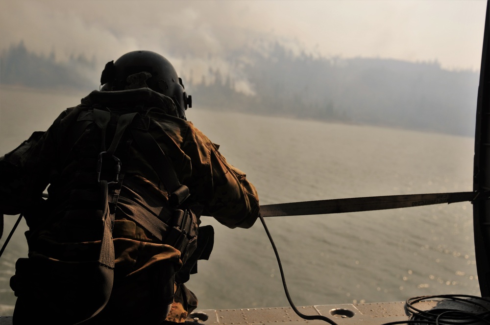 Nevada and California National Guard assists with Mendocino Complex wildfire, photo 6 of 10