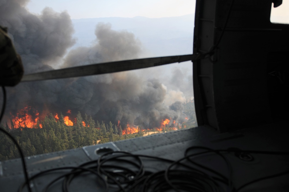 Nevada and California National Guard assists with Mendocino Complex wildfire, photo 10 of 10