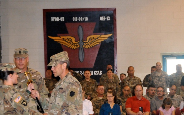 Cullen takes responsibility of 2-104th GSAB