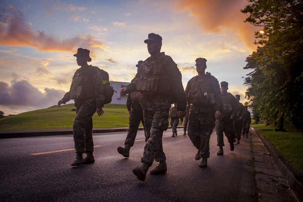 Combat Logistics Battalion 4 Hike