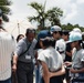 Okinawa and Nagano Prefecture Students visit Kadena