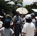 Okinawa and Nagano Prefecture Students visit Kadena