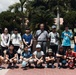 Okinawa and Nagano Prefecture Students visit Kadena