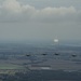 Raptors fly over Poland