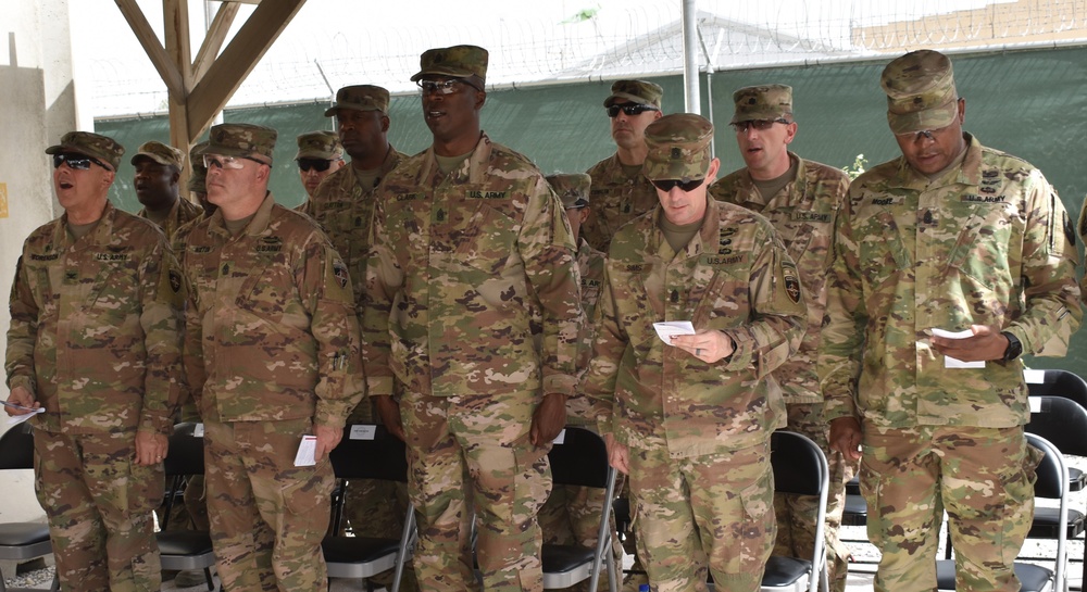 USACE Afghanistan District holds Change of Responsibility Ceremony