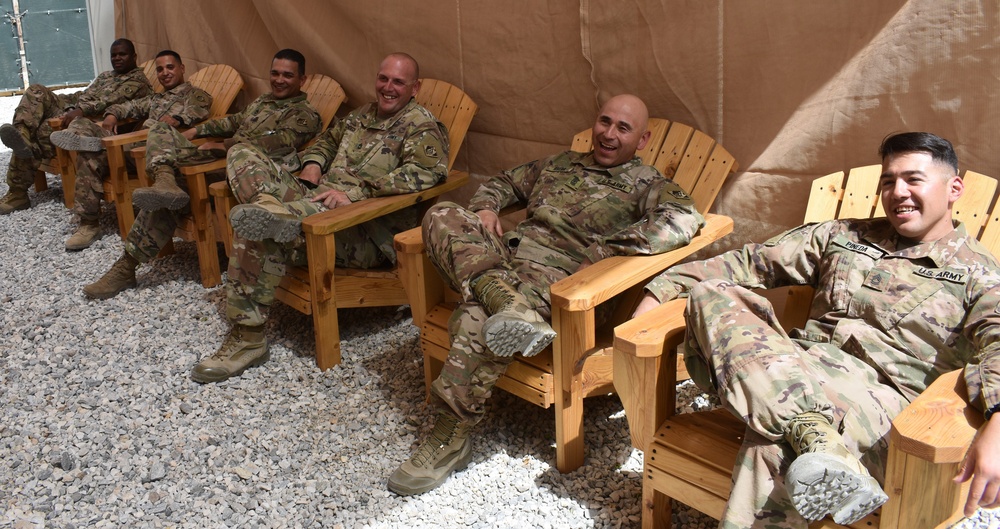 USACE Afghanistan  District holds Change of Responsibility Ceremony