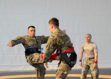 2018 U.S. Army Europe Best Warrior Competition Combatives