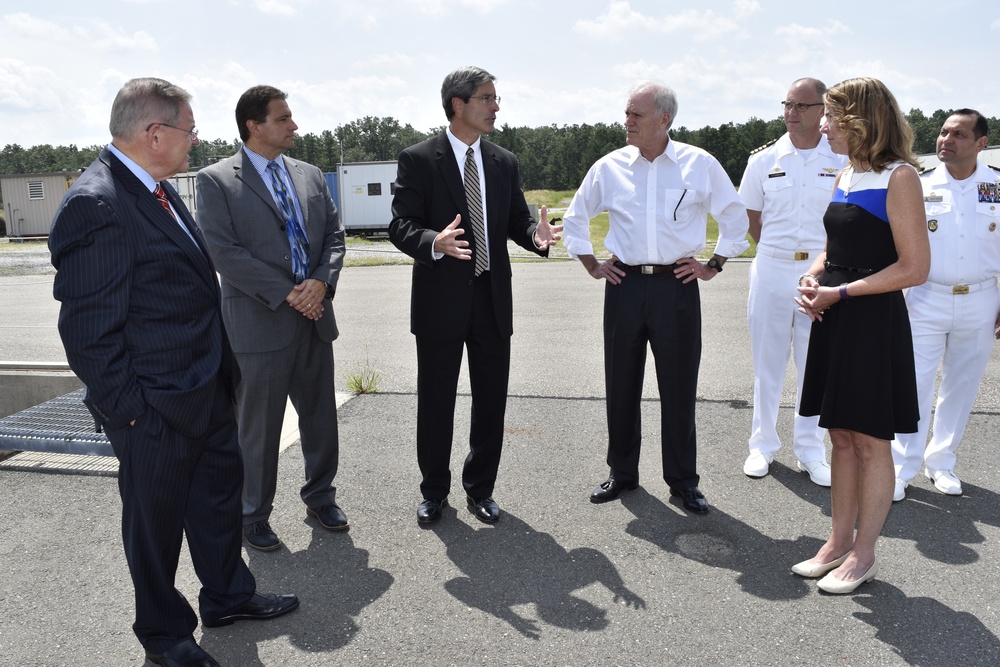 SECNAV visits Lakehurst