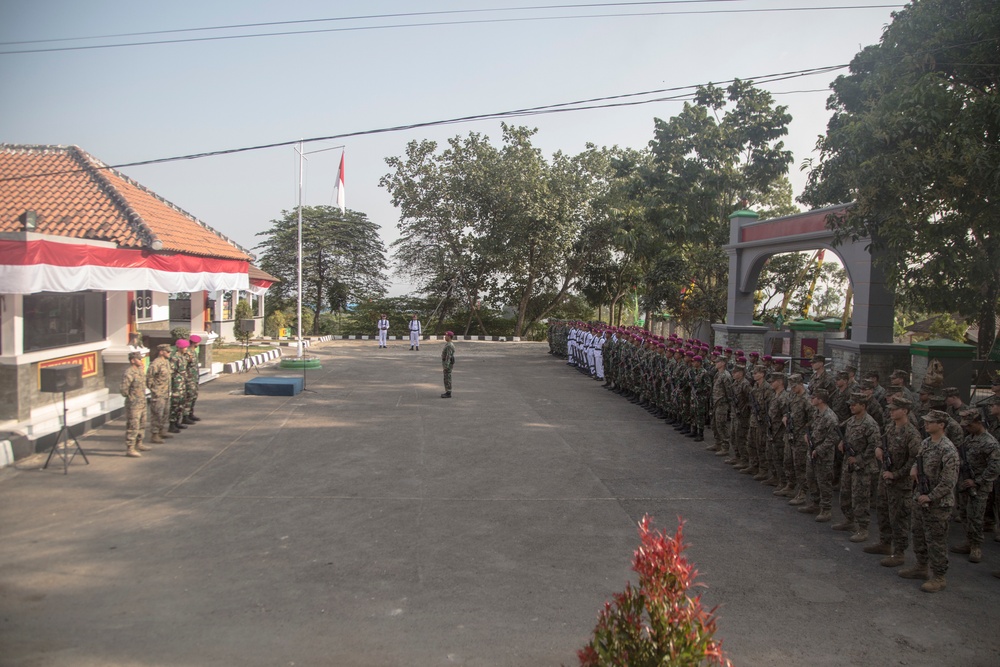 Platoon Exchange 2018 Indonesian Independence Day Ceremony