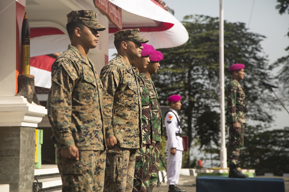 Platoon Exchange 2018 Indonesian Independence Day Ceremony