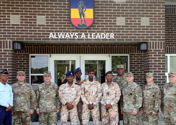 238th shares training practices with Djibouti