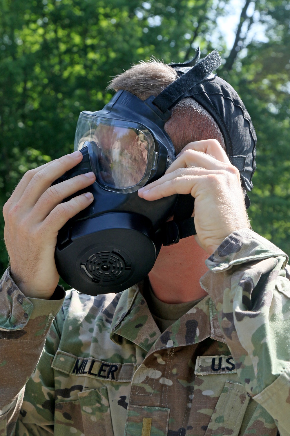 620th Movement Control Team Conducts CBRN Training