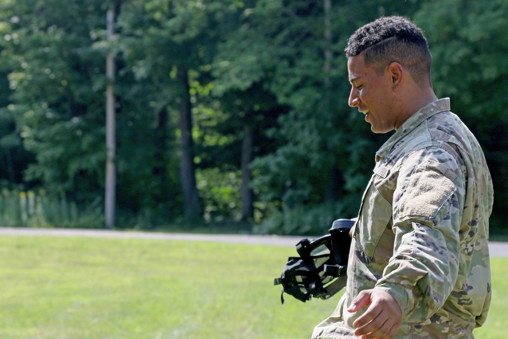 620th Movement Control Team Conducts CBRN Training