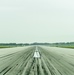 Looking down the runway at Truax Field, Wisconsin