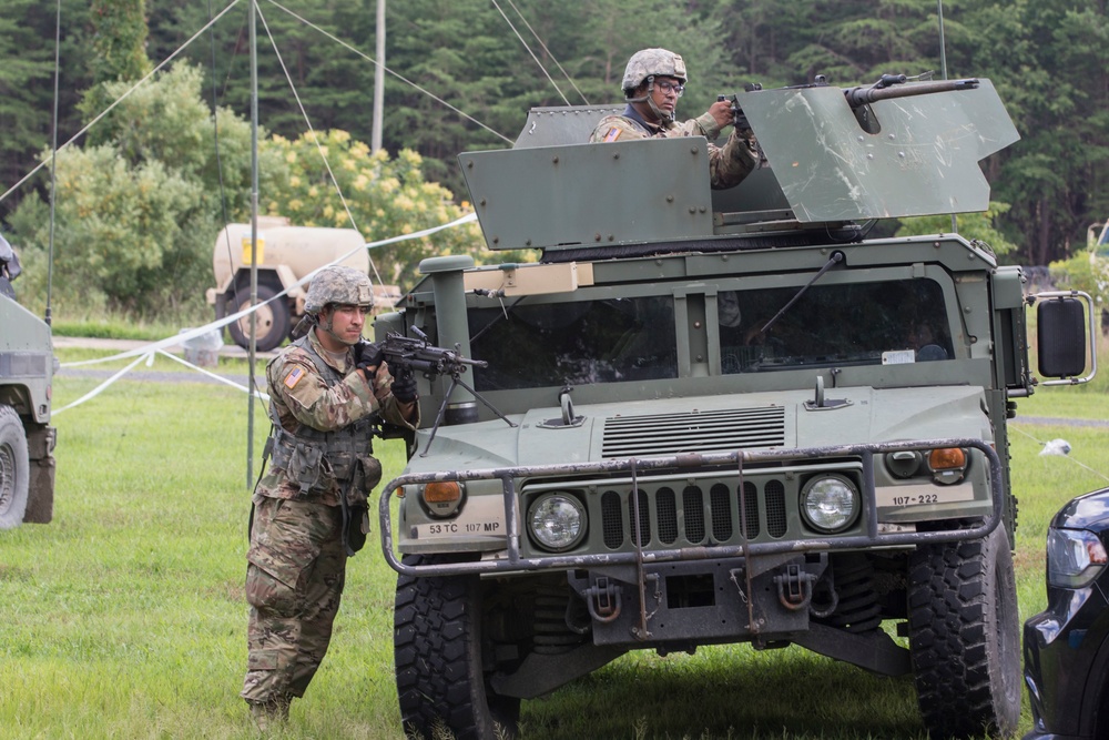 107th Military Police Company Trains at  Joint Base McGuire-Dix-Lakehurst