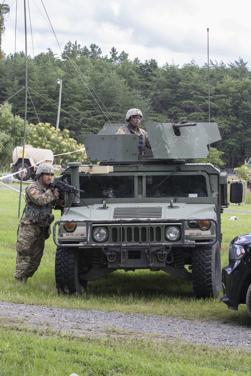 107th Military Police Company Trains at  Joint Base McGuire-Dix-Lakehurst