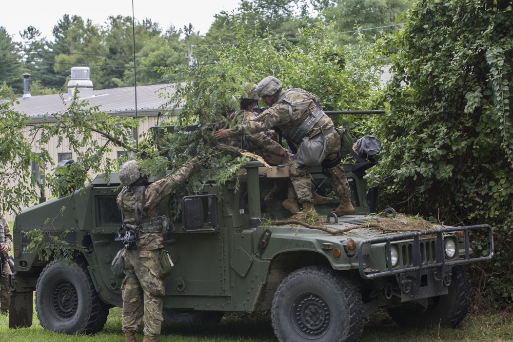 107th Military Police Company Trains at  Joint Base McGuire-Dix-Lakehurst