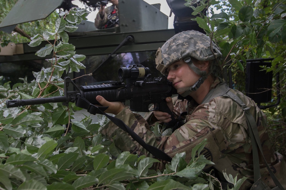 107th Military Police Company Trains at  Joint Base MaGuire-Dix-Lakehurst