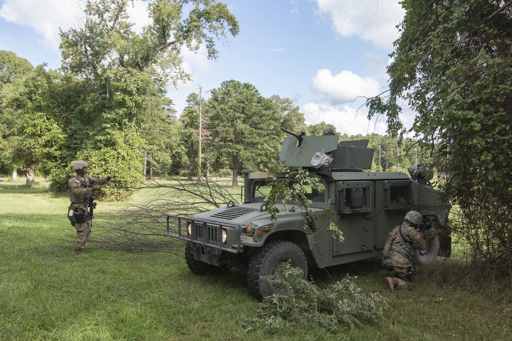 107th Military Police Company Trains at  Joint Base MaGuire-Dix-Lakehurst