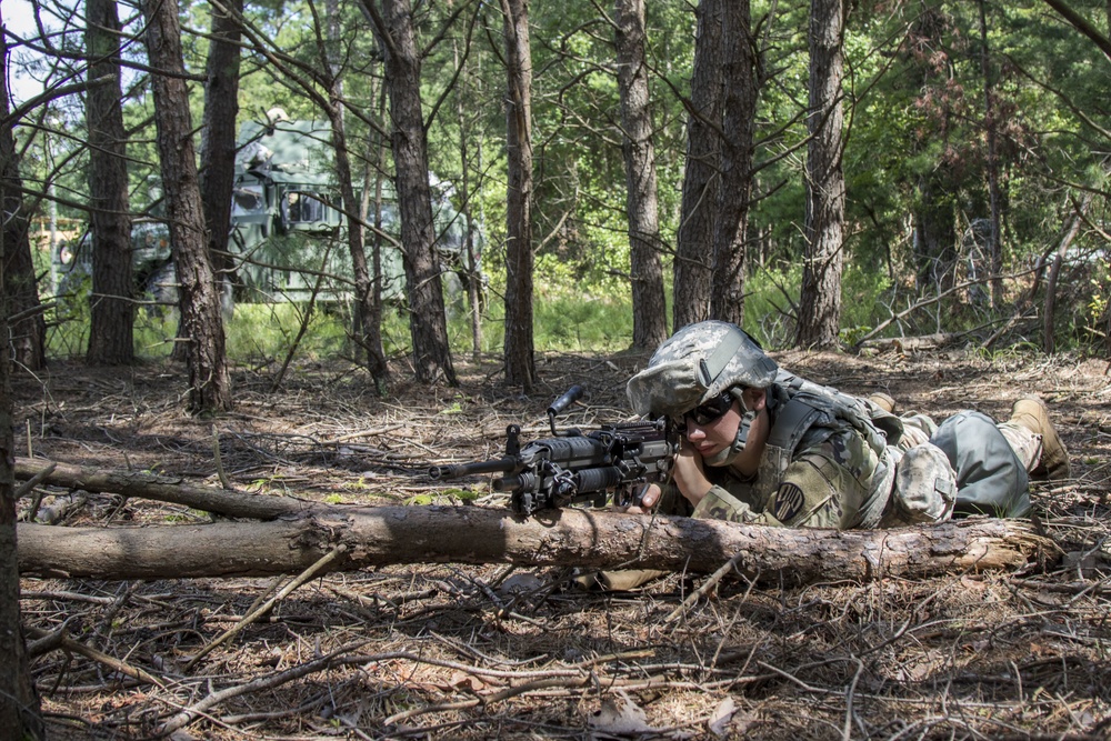 107th Military Police Company Trains at  Joint Base McGuire-Dix-Lakehurst