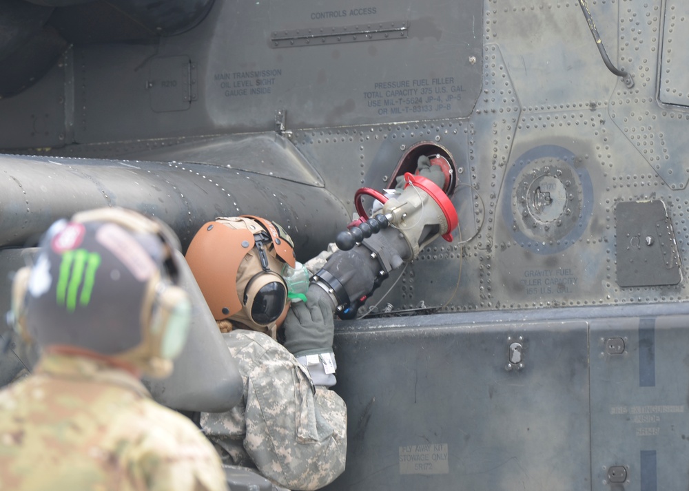 82nd Combat Aviation Brigade paratroopers conduct gunnery