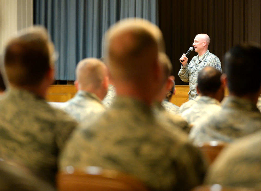 AFCYBER celebrates 9th birthday at commander's call