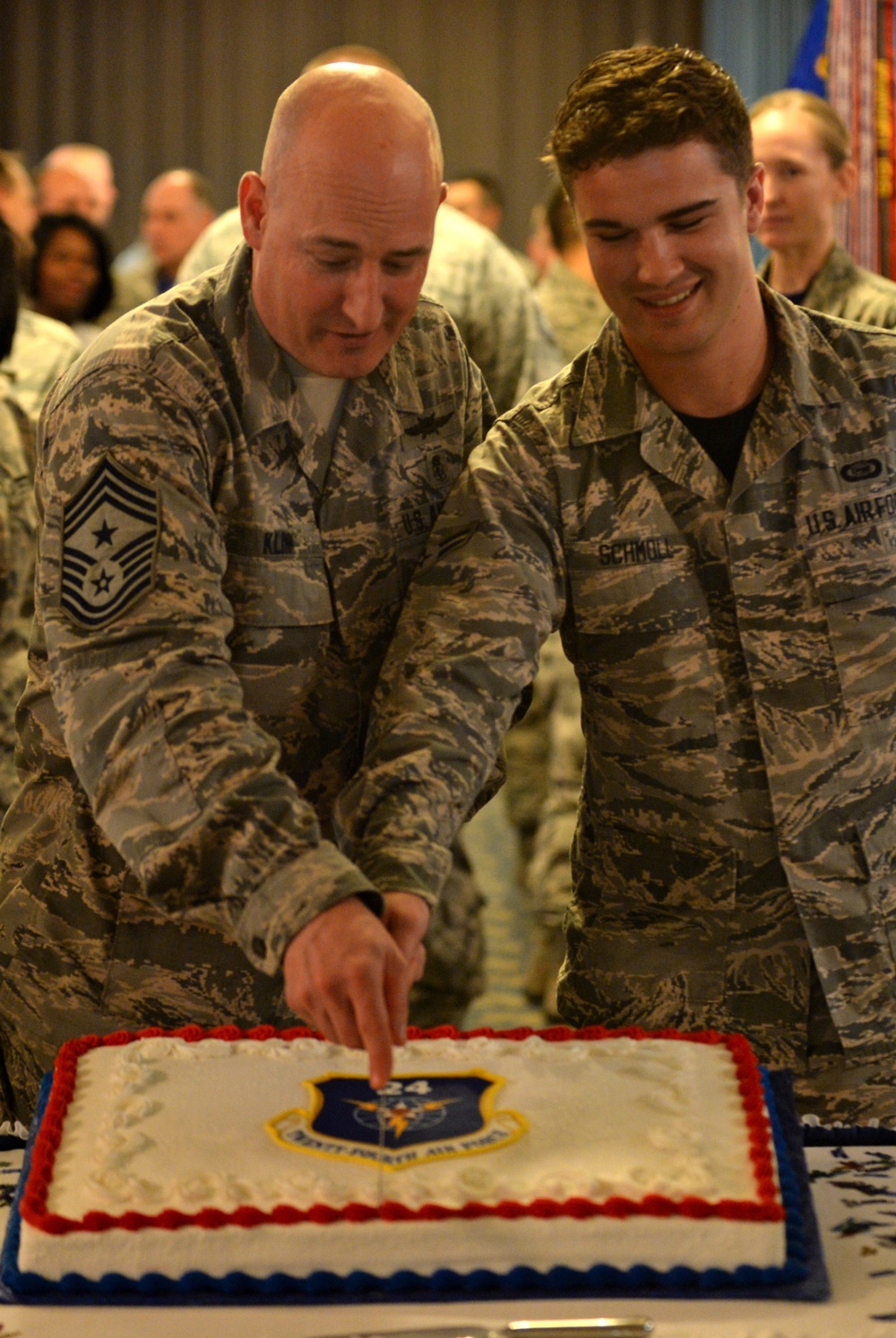 AFCYBER celebrates 9th birthday at commander's call