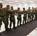 Recruits train at the Small Arms Marksman Trainer