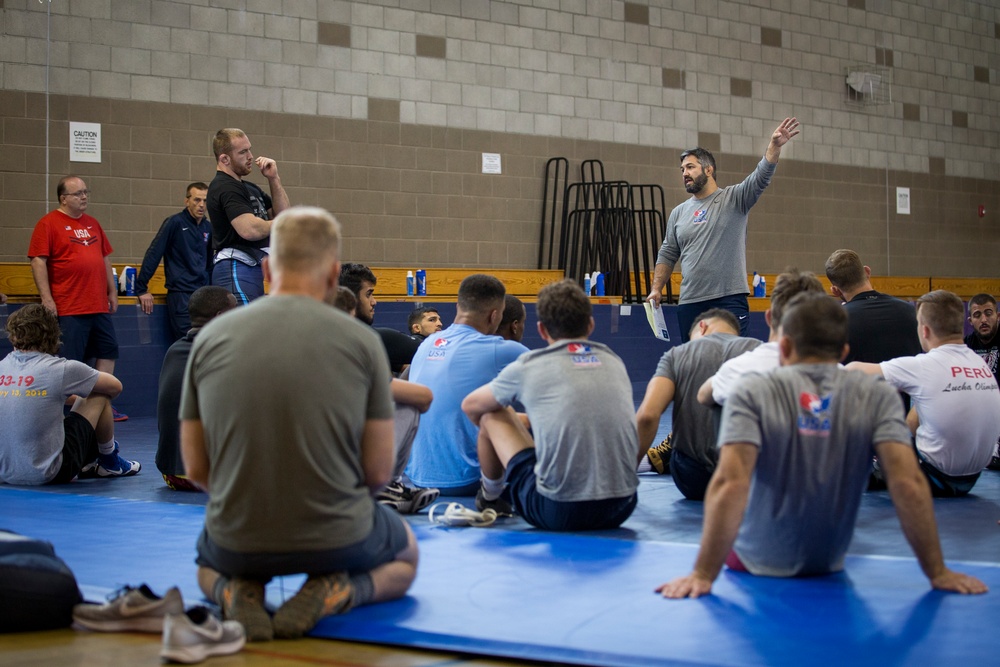 Practice makes perfect: USA Wrestling Men’s Freestyle World Team train at MCB Camp Pendleton