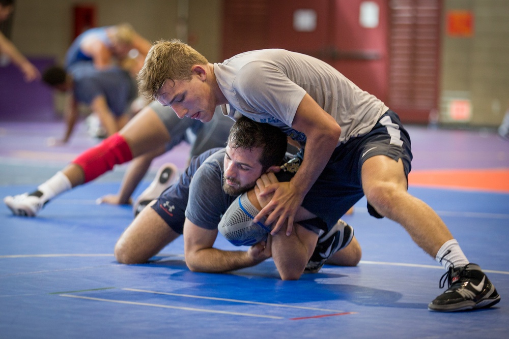 Practice makes perfect: USA Wrestling Men’s Freestyle World Team train at MCB Camp Pendleton