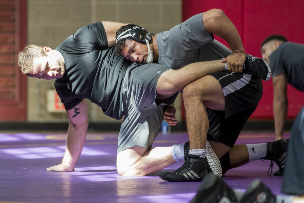 Practice makes perfect: USA Wrestling Men’s Freestyle World Team train at MCB Camp Pendleton