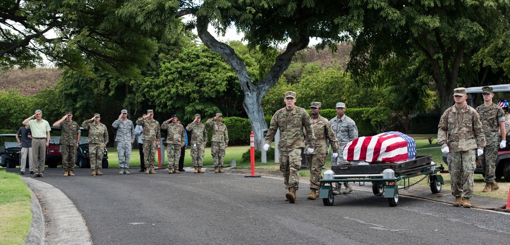 DPAA Conducts Disinterment Ceremony