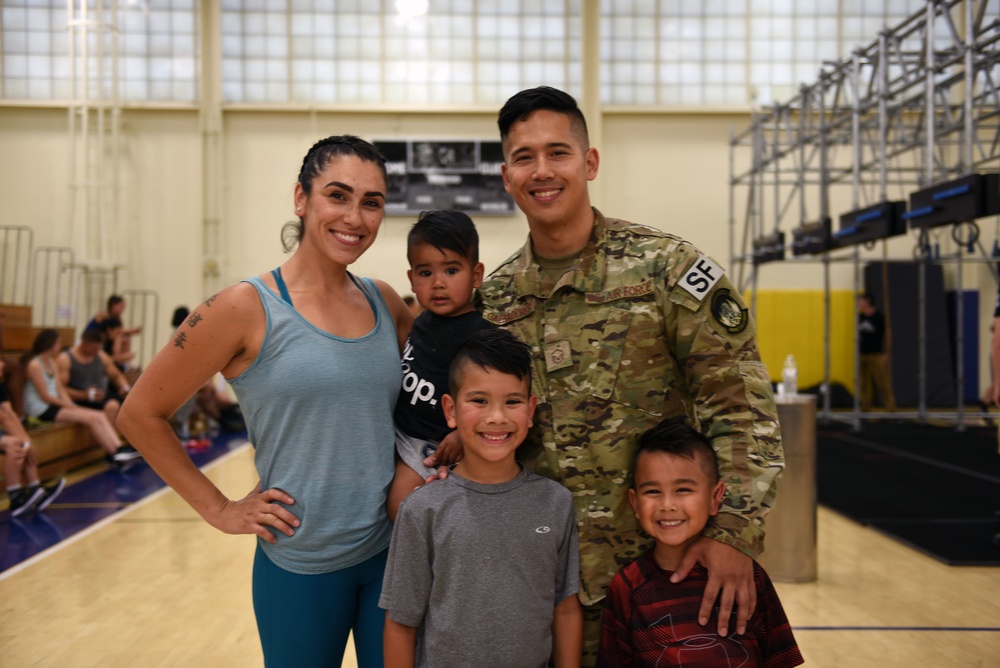 Travis family bonds over fitness competition