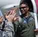Airmen return home