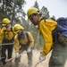 Washington National Guard command team visits firefighters