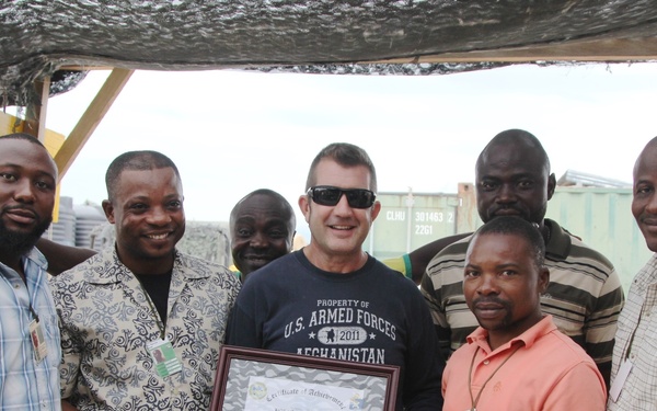 Task Force Darby Thanks Work Force