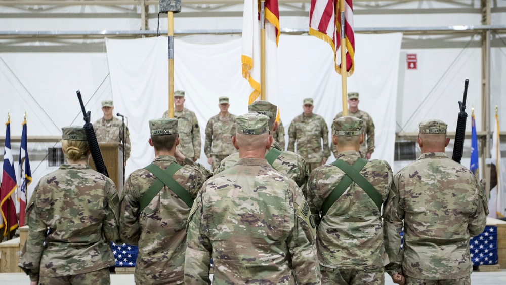 35th Engineer Brigade Transfers Authority to the 20th Engineer Brigade