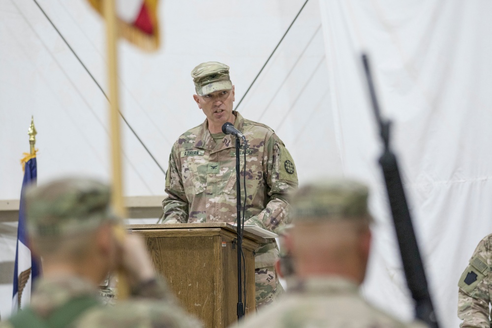 35th Engineer Brigade Transfers Authority to the 20th Engineer Brigade