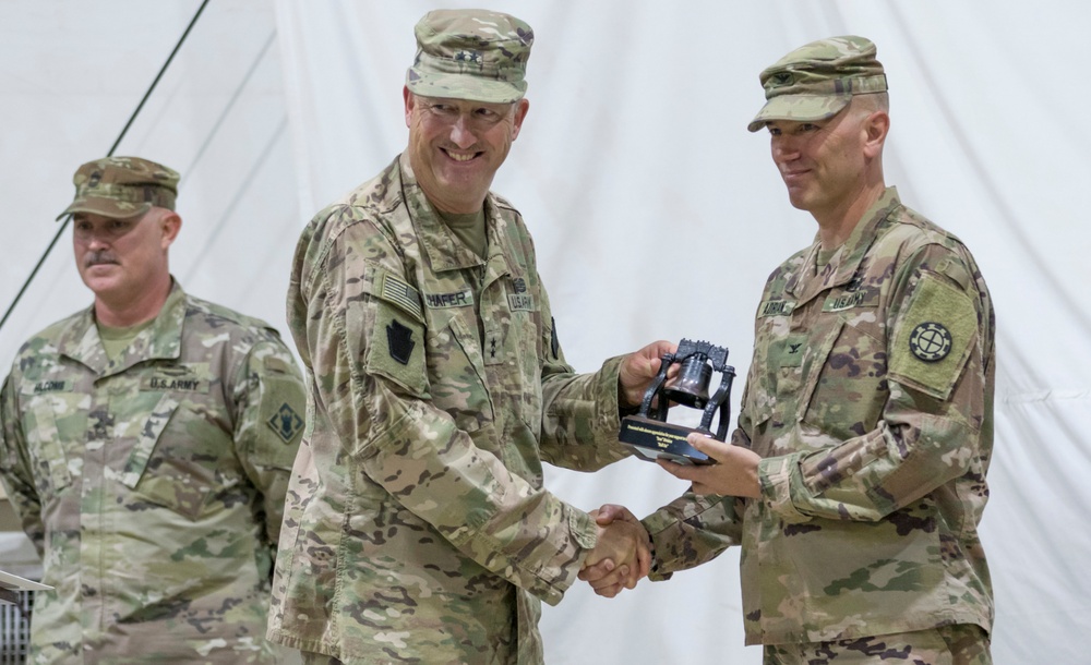 35th Engineer Brigade Transfers Authority to the 20th Engineer Brigade