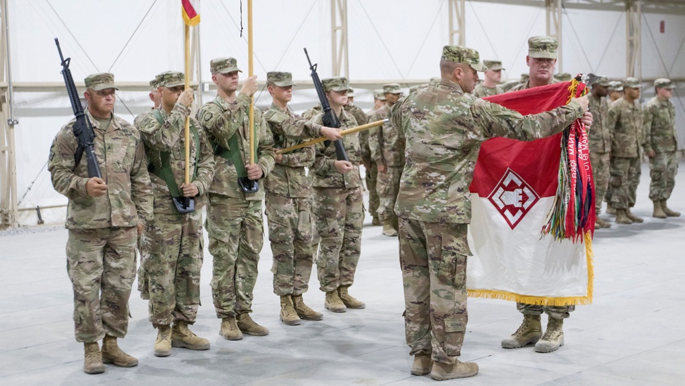 35th Engineer Brigade Transfers Authority to the 20th Engineer Brigade