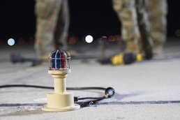 Airfield Ops, CE work together to light the way