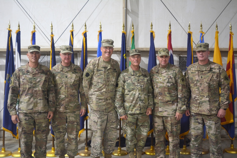 35th Engineer Brigade passes Task Force Spartan mission to 20th Engineer Brigade