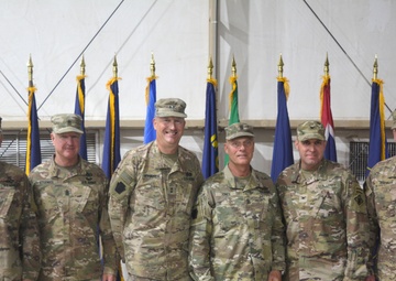 35th Engineer Brigade passes Task Force Spartan mission to 20th Engineer Brigade