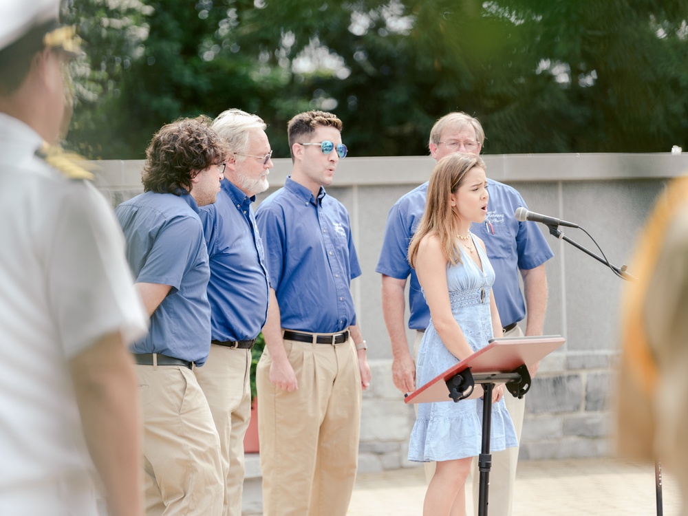 Amherst Community Gathers for Name Unveiling at Memorial Wall