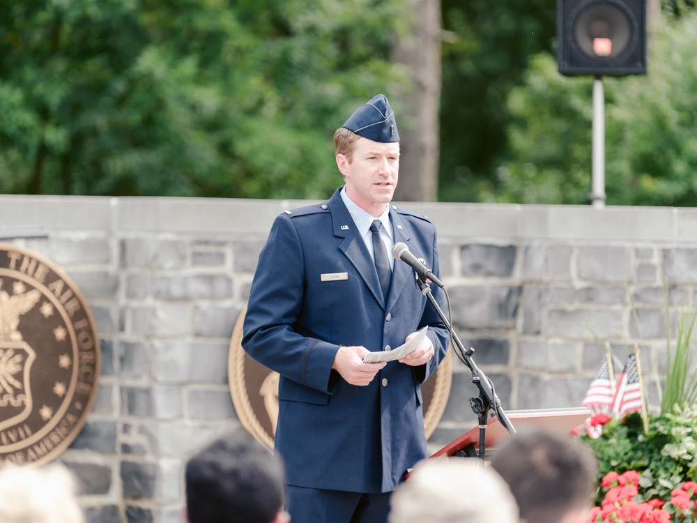 Amherst Community Gathers for Name Unveiling at Memorial Wall