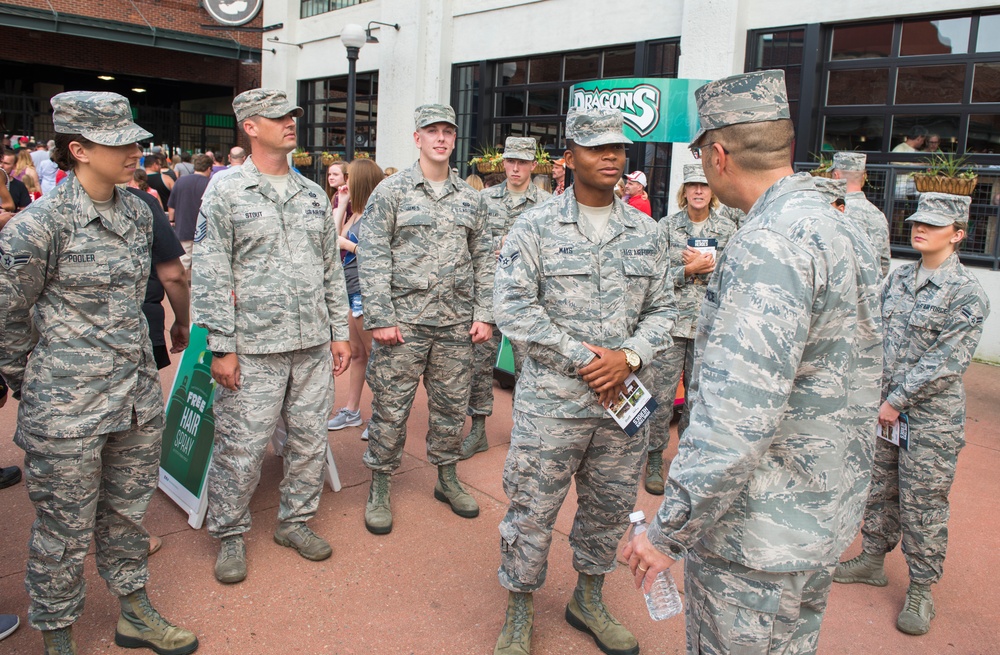 Dayton Dragons Military Appreciation Night